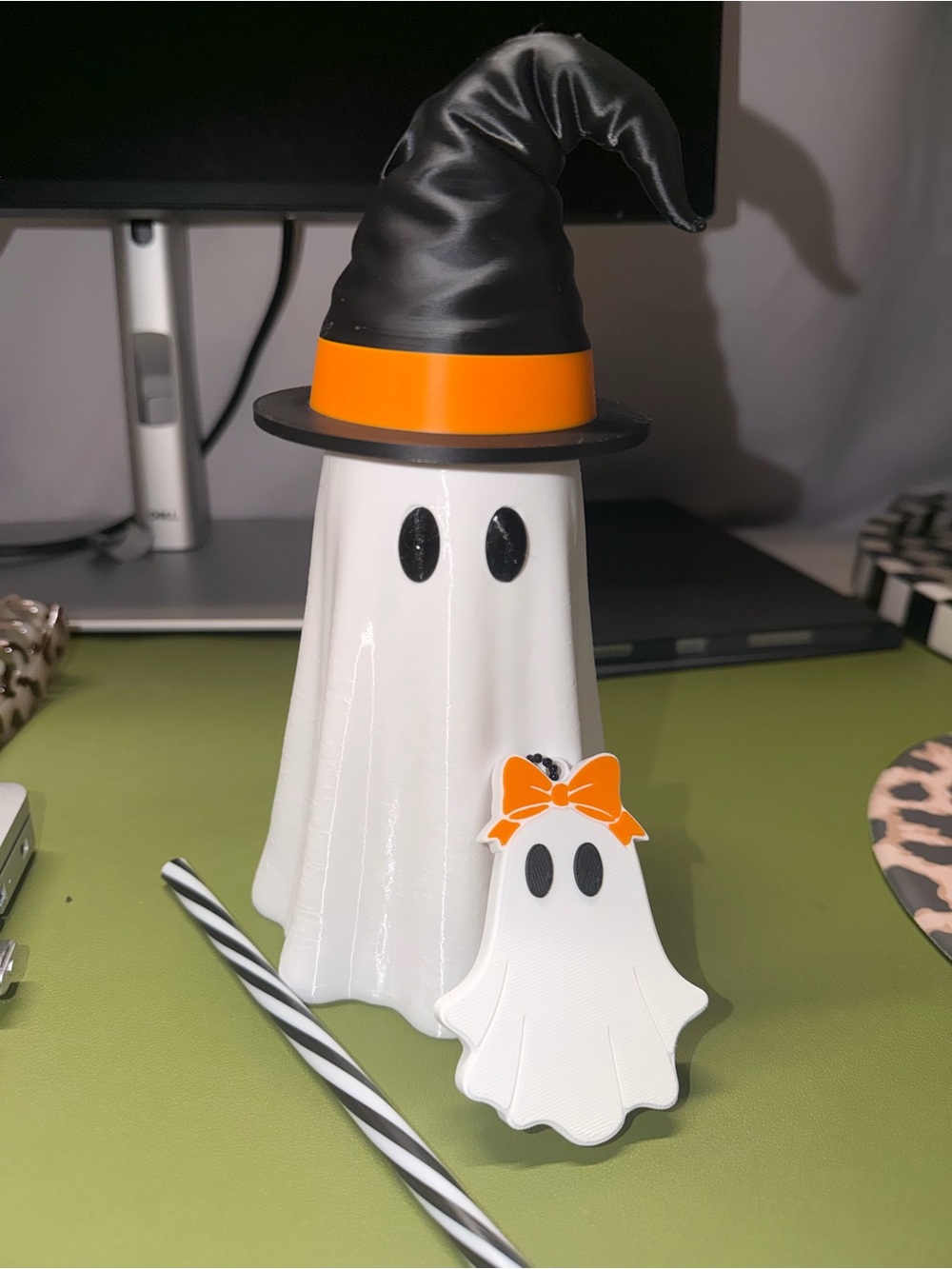 Halloween Ghost Koozie Set